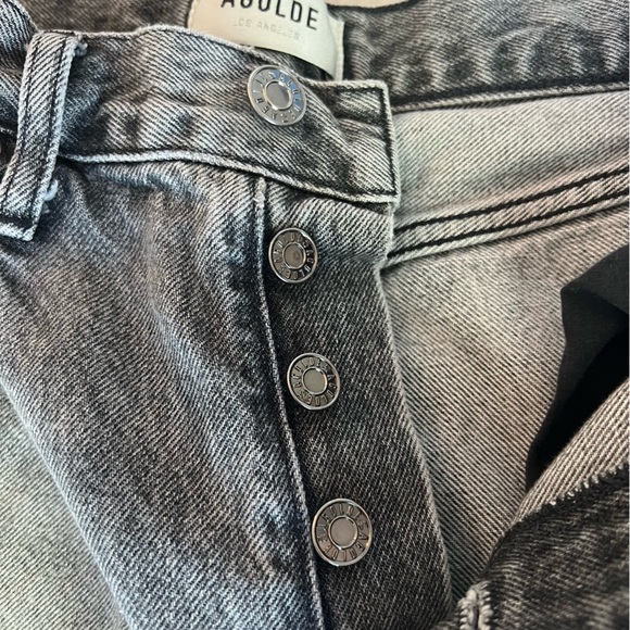 AGOLDE Straight Leg Cropped Jeans - Picture 9 of 12